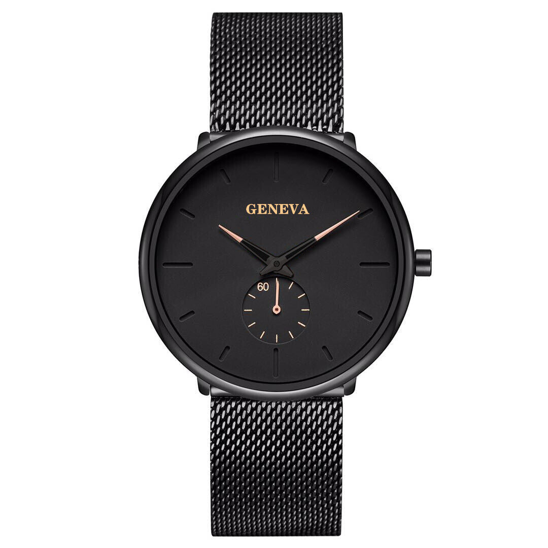 Geneva Stainless Steel Quartz