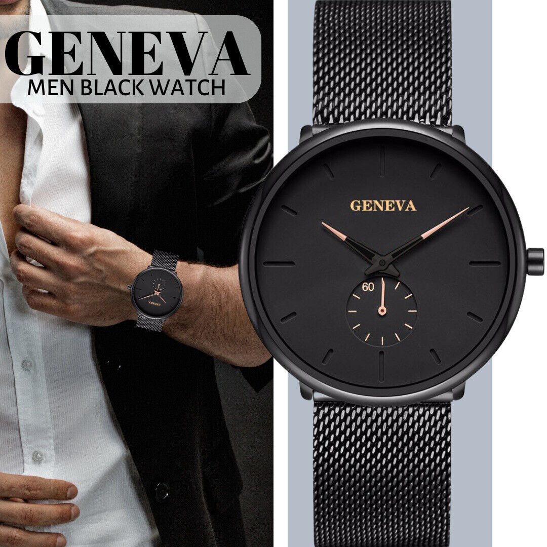 Geneva Stainless Steel Quartz